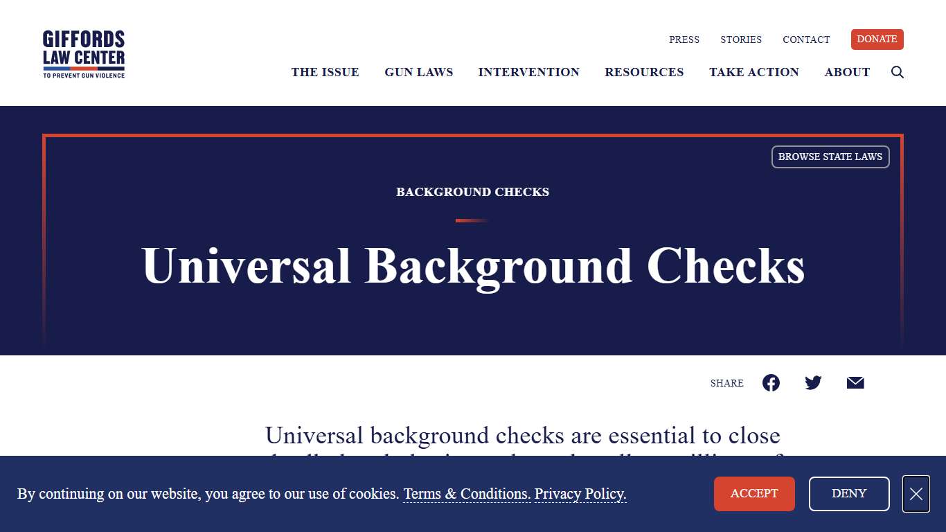 Universal Background Checks GIFFORDS
